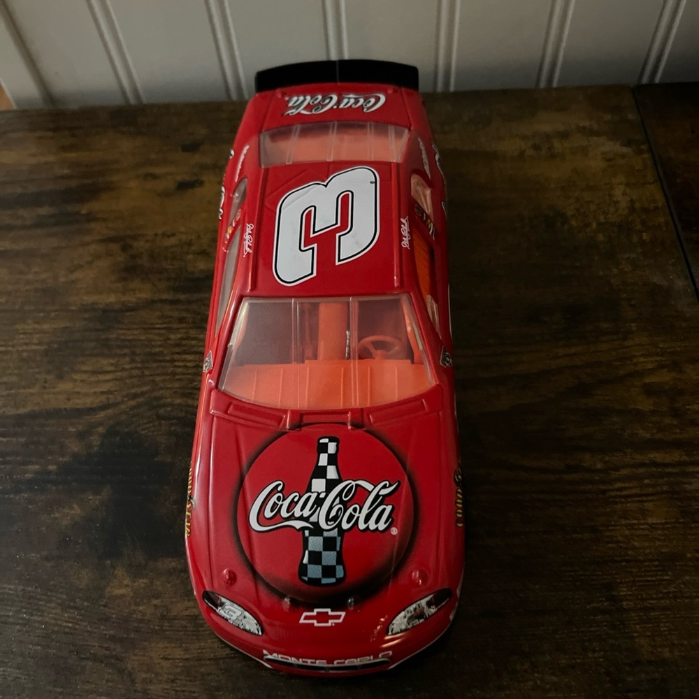 Coca Cola Red Number 3 Racing Car Toy